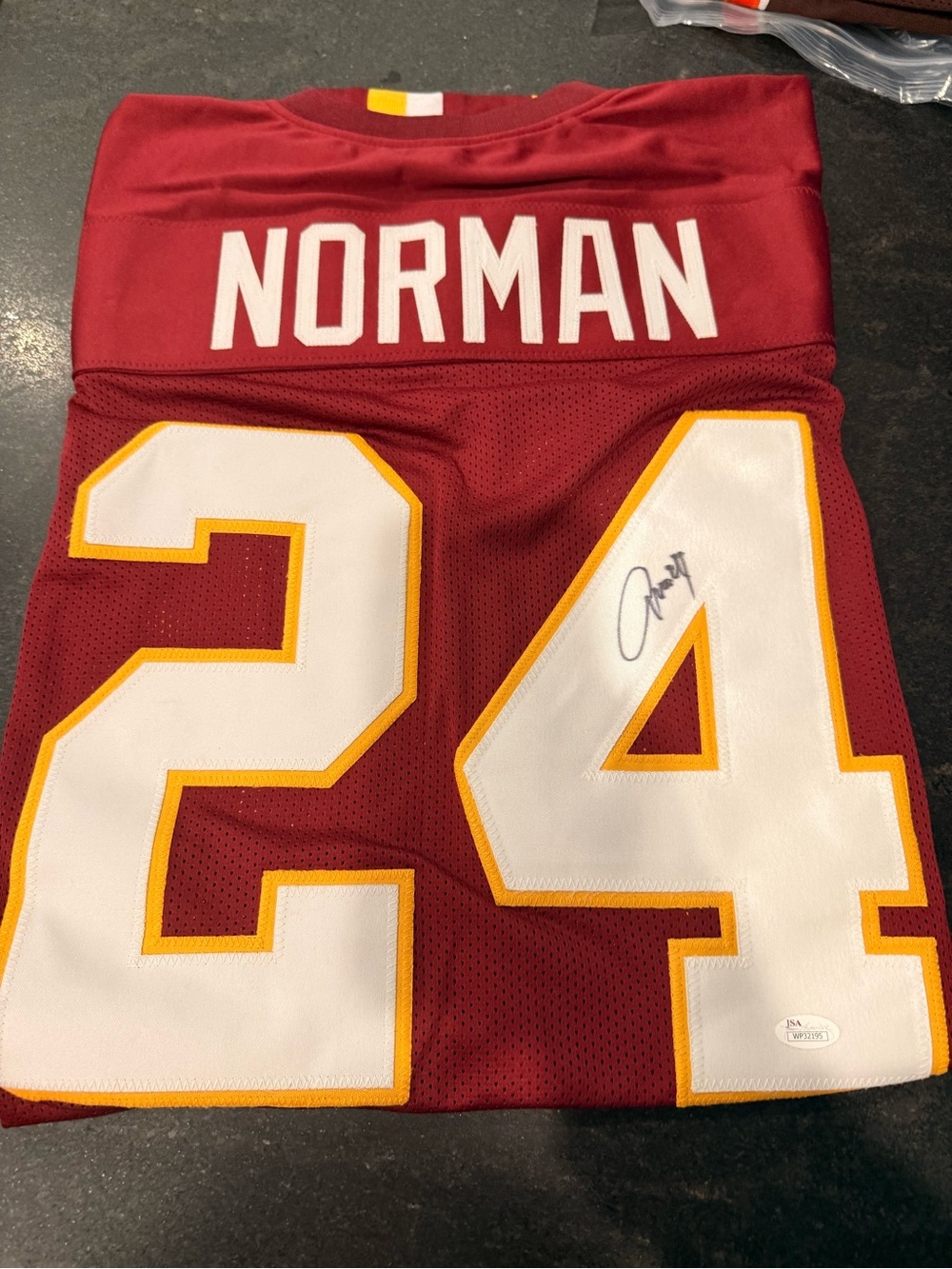 Josh Norman Redskins Signed